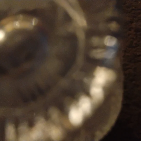 VINTAGE ADAM GLASS/  CRYSTAL EMPTY PERFUME BOTTLE,  MADE IN  ITALY! - Picture 13 of 14